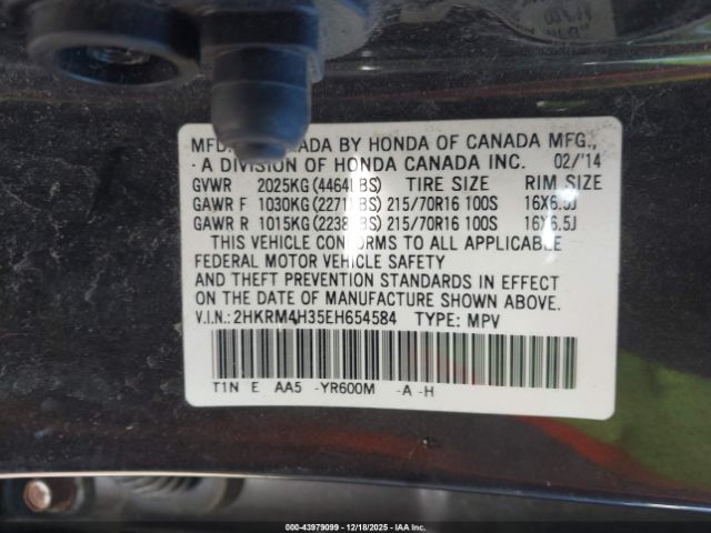 Honda CR-V Lx Image 14