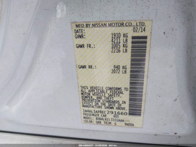 Nissan Altima 2.5 S Image 9