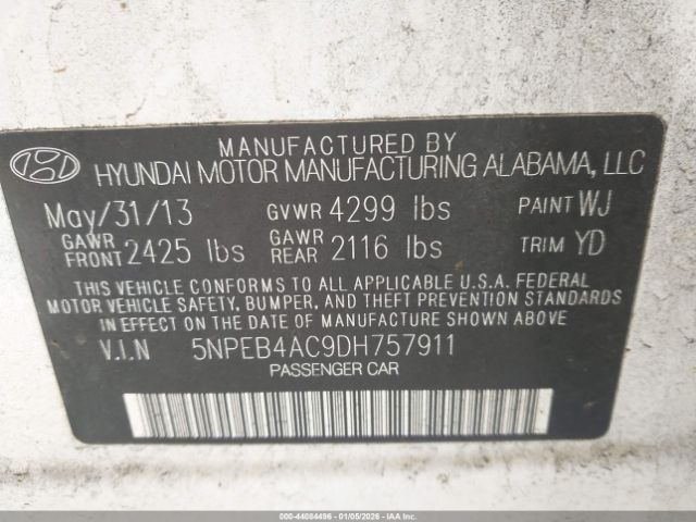 Hyundai SONATA Gls Image 9