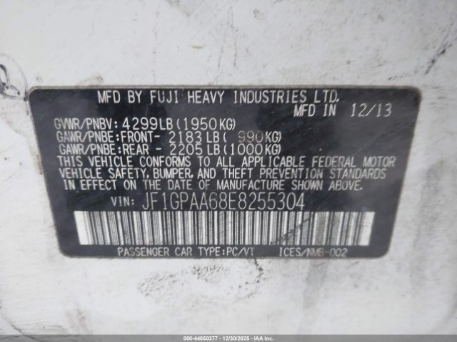 Subaru Impreza 2.0i Image 10