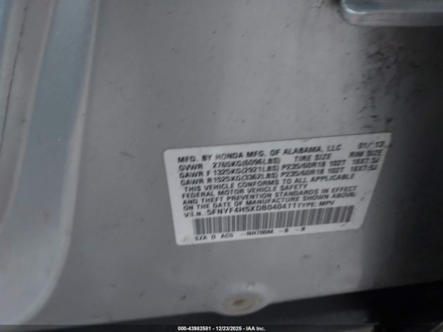 Honda Pilot Ex-l Image 8