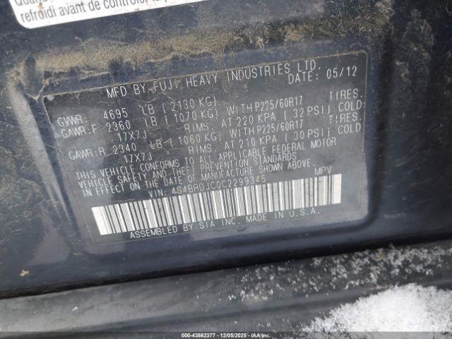 Subaru Outback 3.6r Limited Image 10