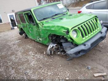  Salvage Jeep Wrangler
