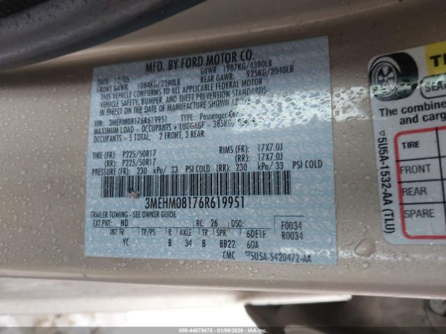 Mercury Milan V6 Premier Image 5