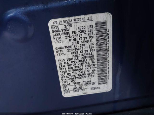 Nissan Rogue Sv Intelligent Awd Image 12