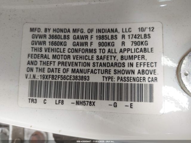 Honda Civic Lx Image 12